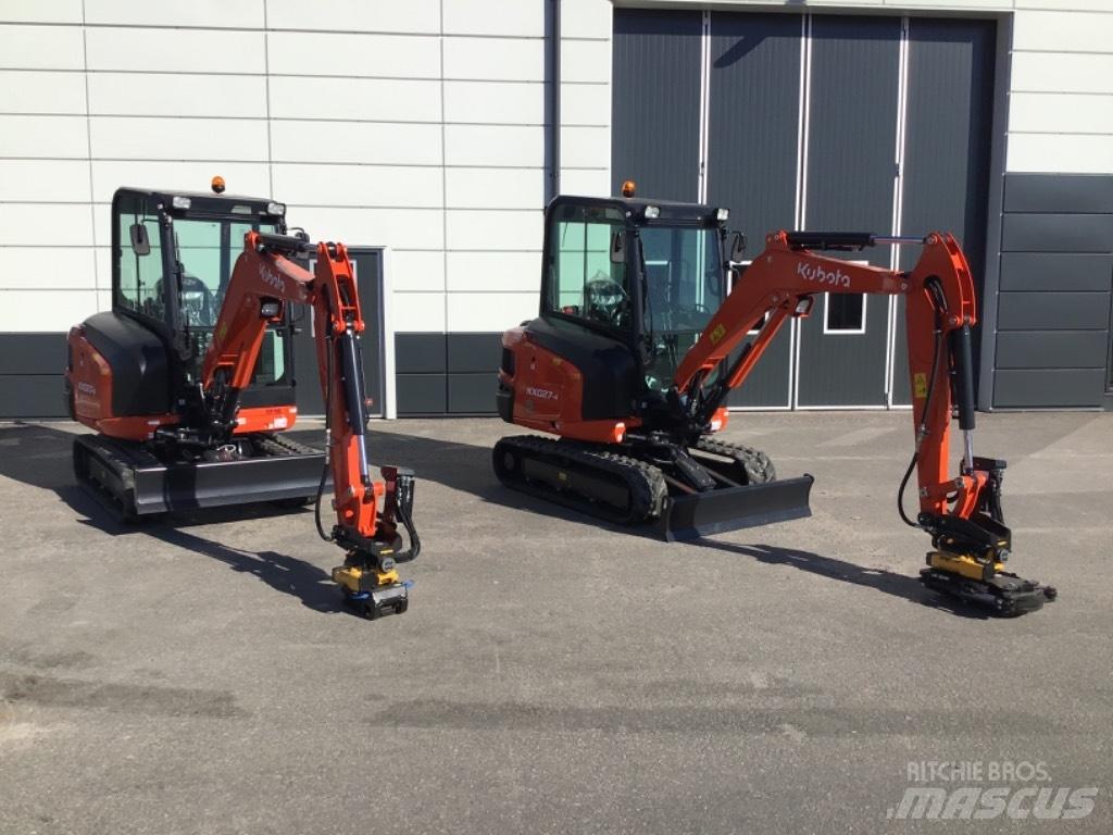 Kubota KX 027 小型挖土機/掘鑿機<7t(小型挖掘機)