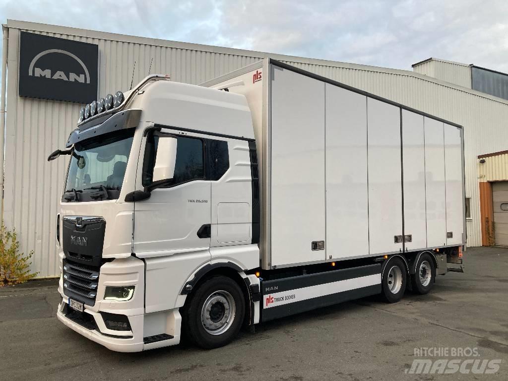 MAN TGX 26.510 貨箱式卡車