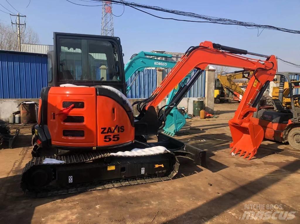 Hitachi ZX 55 小型挖土機/掘鑿機<7t(小型挖掘機)