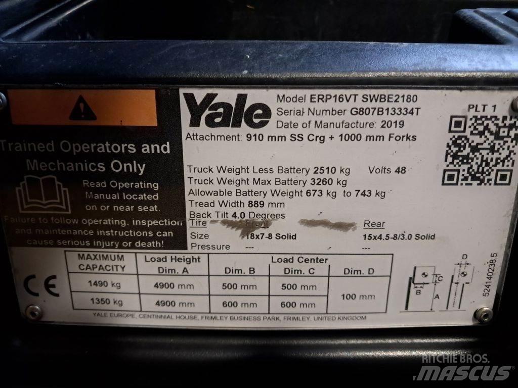 Yale ERP16VT 電動堆高機