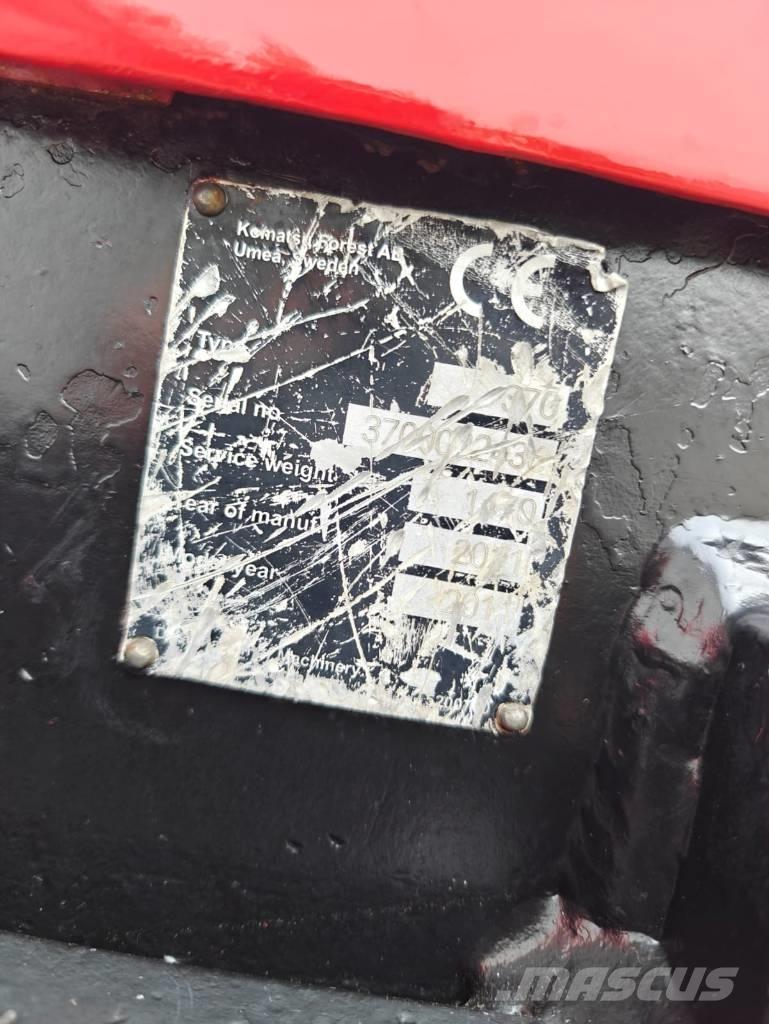 Komatsu 370.2 收穫機頭