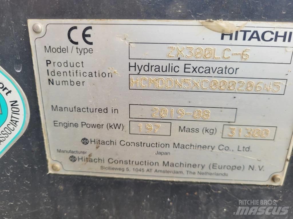 Hitachi ZX 300LC6 履帶式 挖土機/掘鑿機/挖掘機
