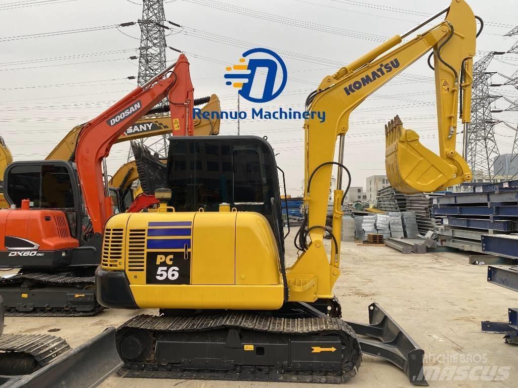 Komatsu PC 56-7 小型挖土機/掘鑿機<7t(小型挖掘機)