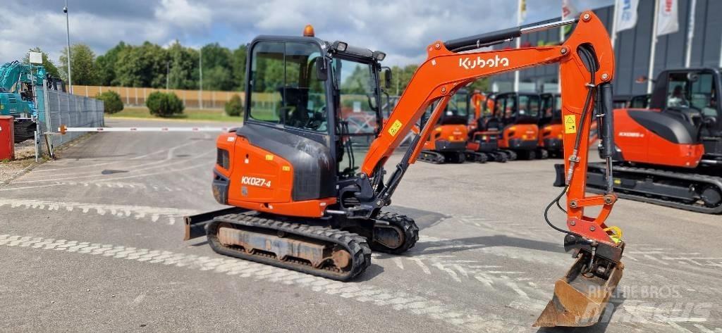 Kubota KX 027 小型挖土機/掘鑿機<7t(小型挖掘機)