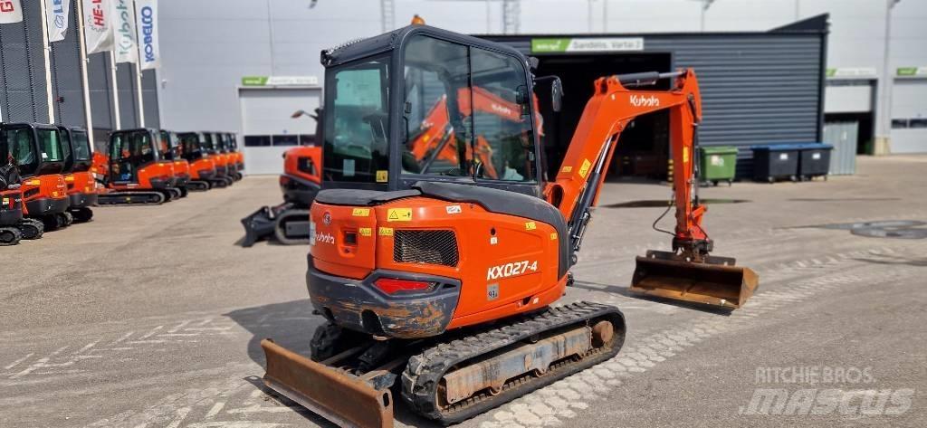 Kubota KX 027 小型挖土機/掘鑿機<7t(小型挖掘機)