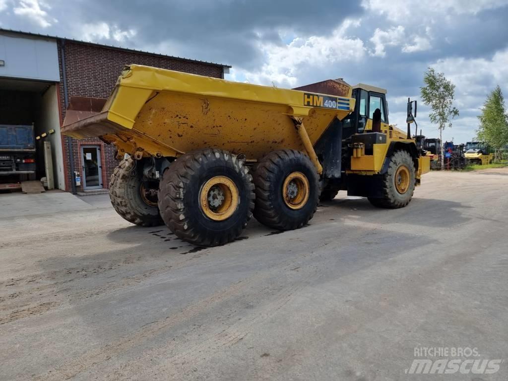 Komatsu HM 400 6x6 鉸接式起吊車