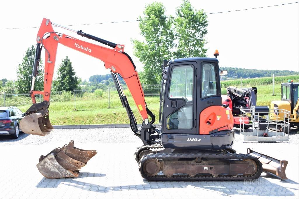 Kubota U 48-4 小型挖土機/掘鑿機<7t(小型挖掘機)
