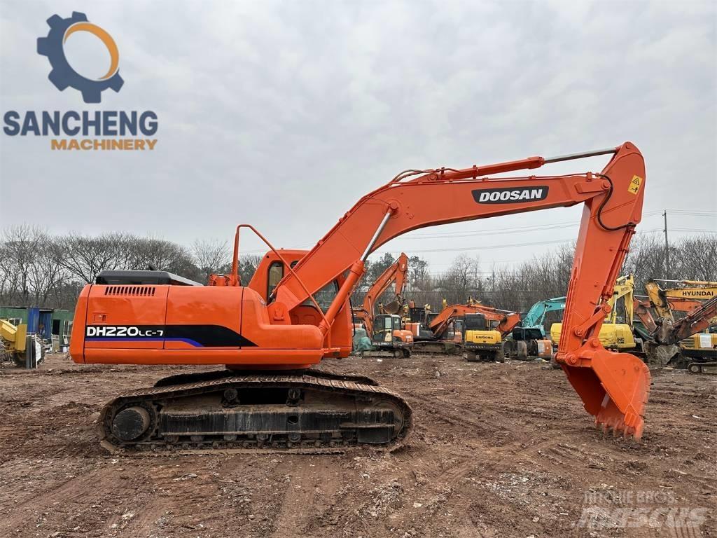 Doosan DH 220 LC-7 履帶式 挖土機/掘鑿機/挖掘機
