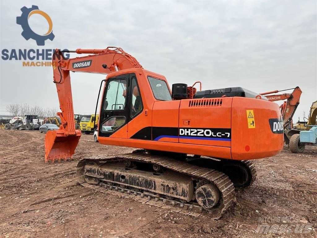 Doosan DH 220 LC-7 履帶式 挖土機/掘鑿機/挖掘機