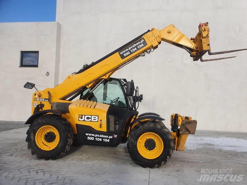 JCB 533-105 M348 伸縮臂操作車