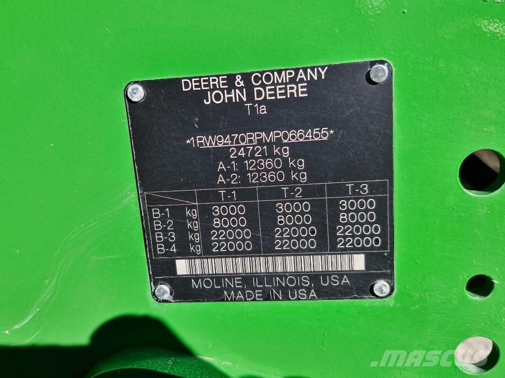 John Deere 9470 R 曳引機