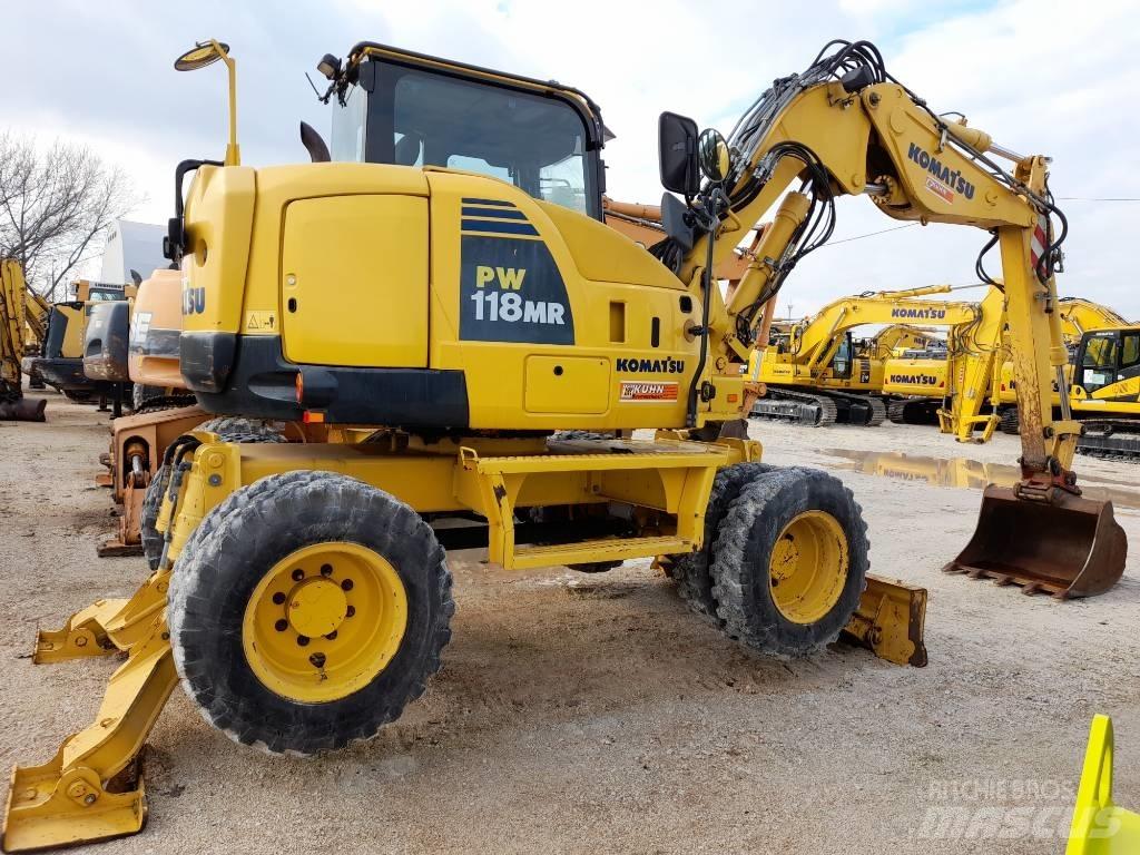 Komatsu PW118MR-8 旋轉式挖土機/掘鑿機/挖掘機