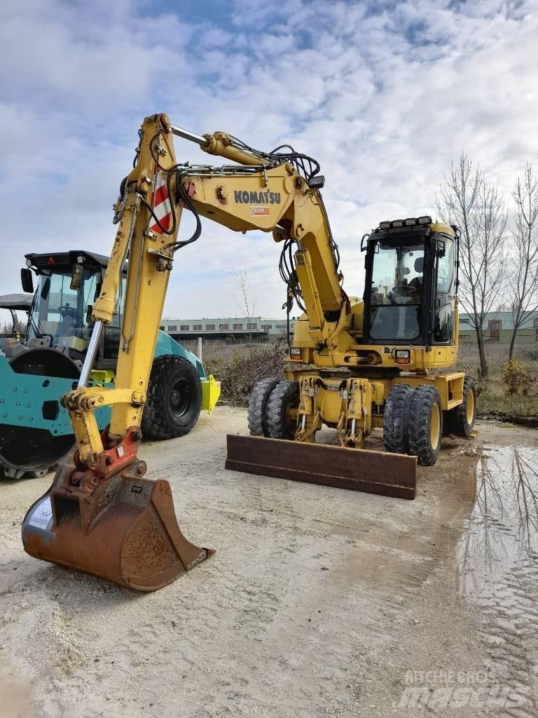 Komatsu PW118MR-8 旋轉式挖土機/掘鑿機/挖掘機