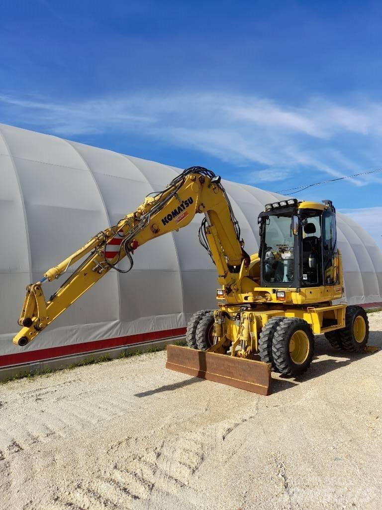 Komatsu PW118MR-8 旋轉式挖土機/掘鑿機/挖掘機
