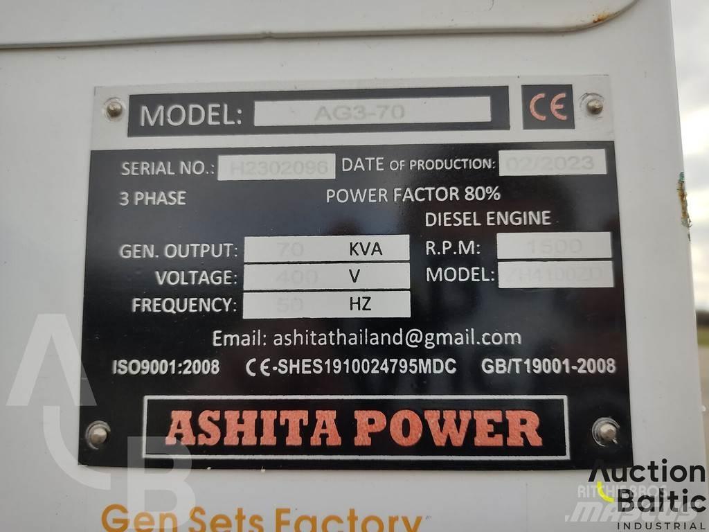 Ashita AG3-70 柴油發電機
