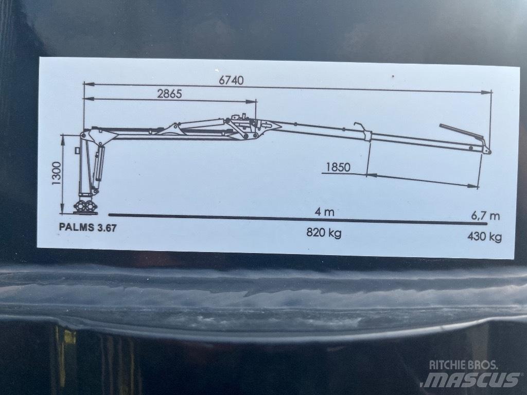 Palms P3.67-V9S 林業拖車