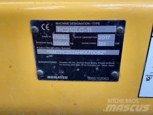 Komatsu PC210 履帶式 挖土機/掘鑿機/挖掘機