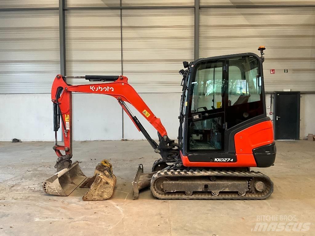 Kubota KX 027-4 小型挖土機/掘鑿機<7t(小型挖掘機)