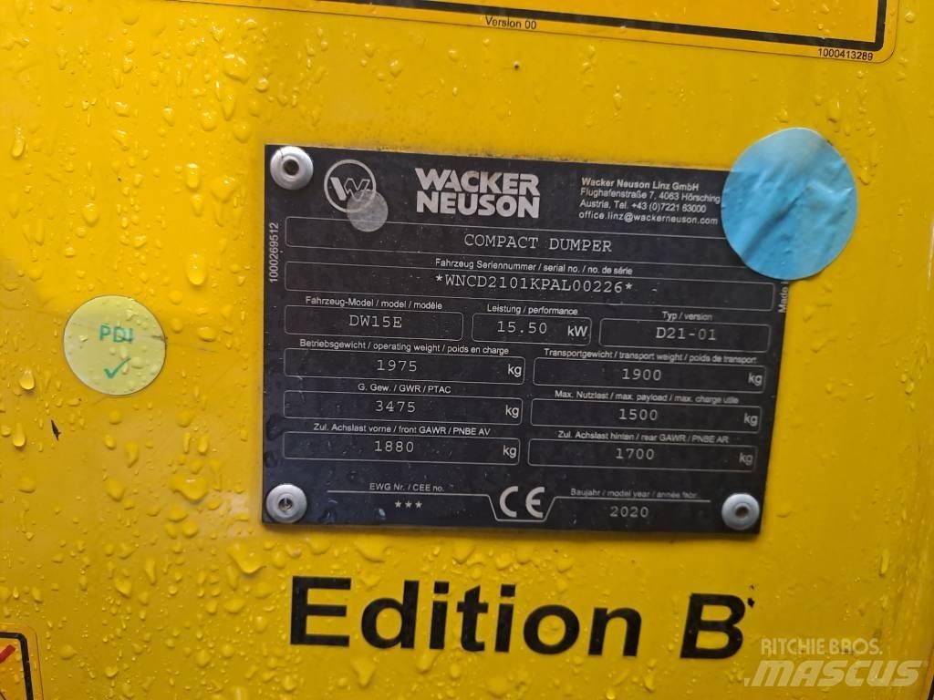 Wacker Neuson DW15e 側卸礦車