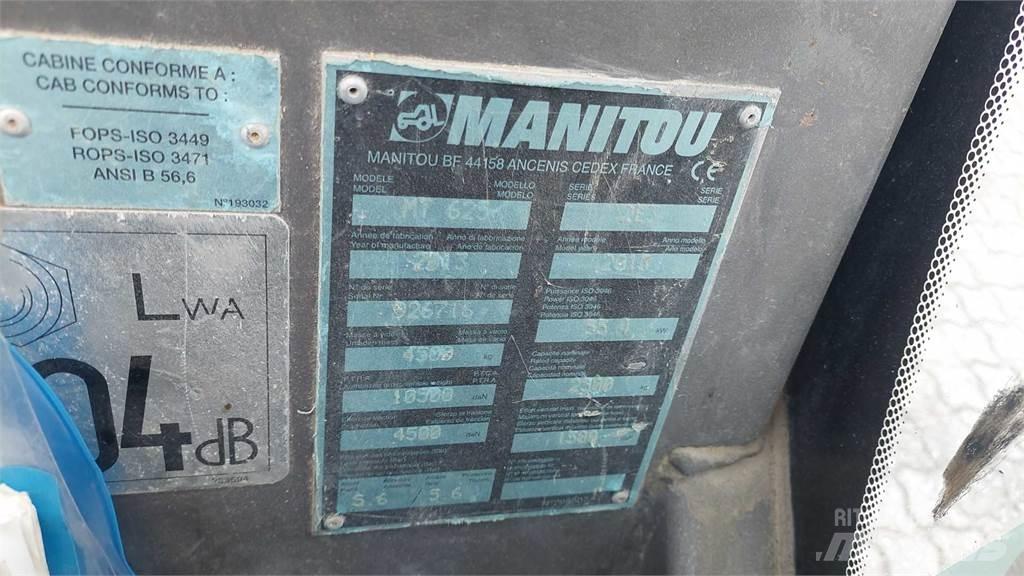 Manitou MT625T 伸縮臂操作車