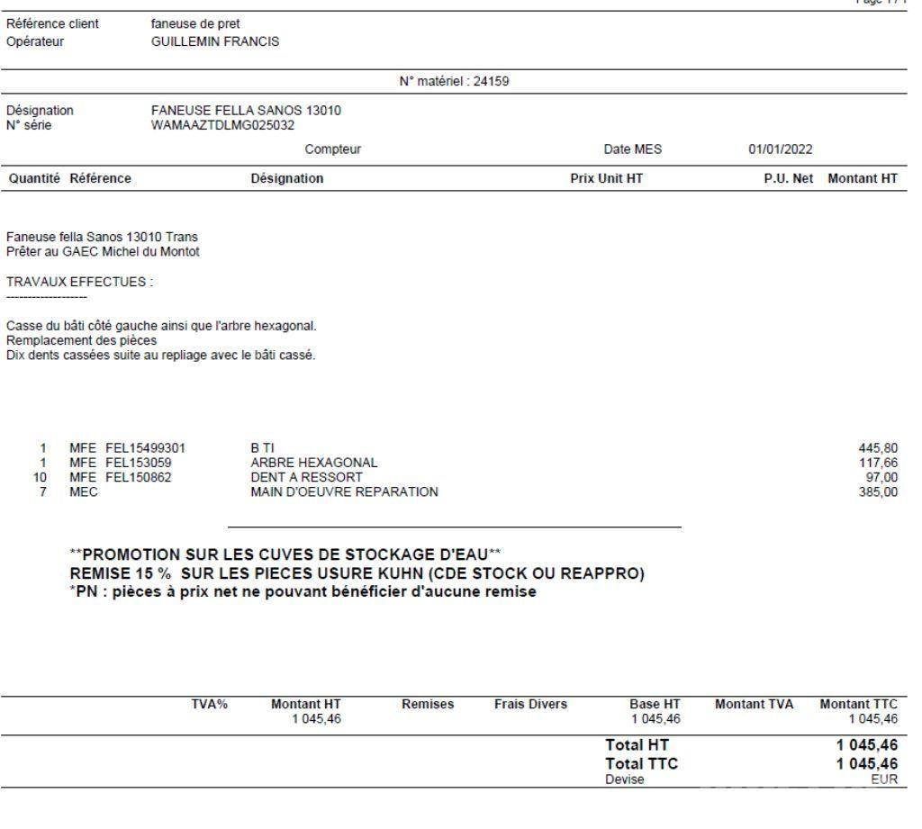Fella Sans 13010 耙與翻草機