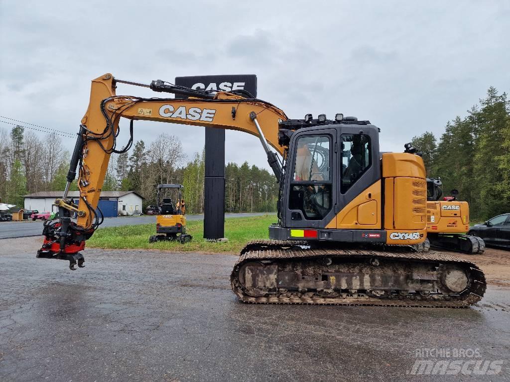 CASE CX 145 D SR LC 履帶式 挖土機/掘鑿機/挖掘機