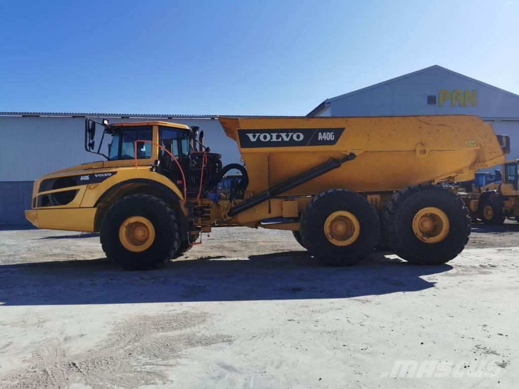 Volvo A40G 鉸接式起吊車