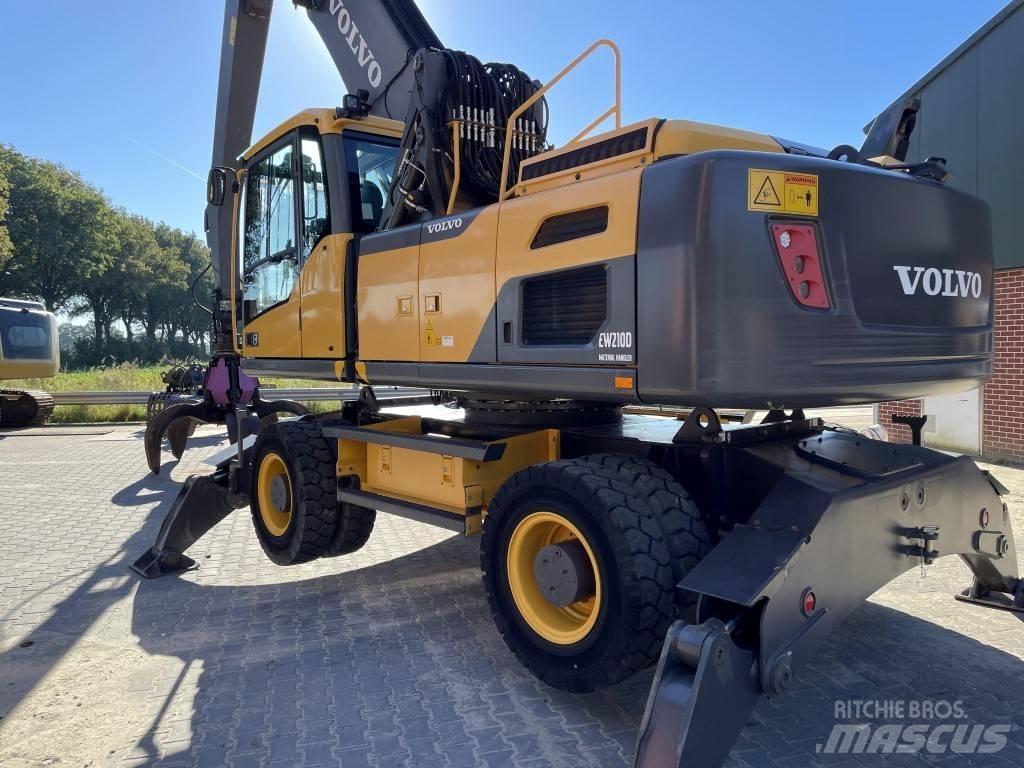 Volvo EW 210 MH 廢棄物/工業用操作車