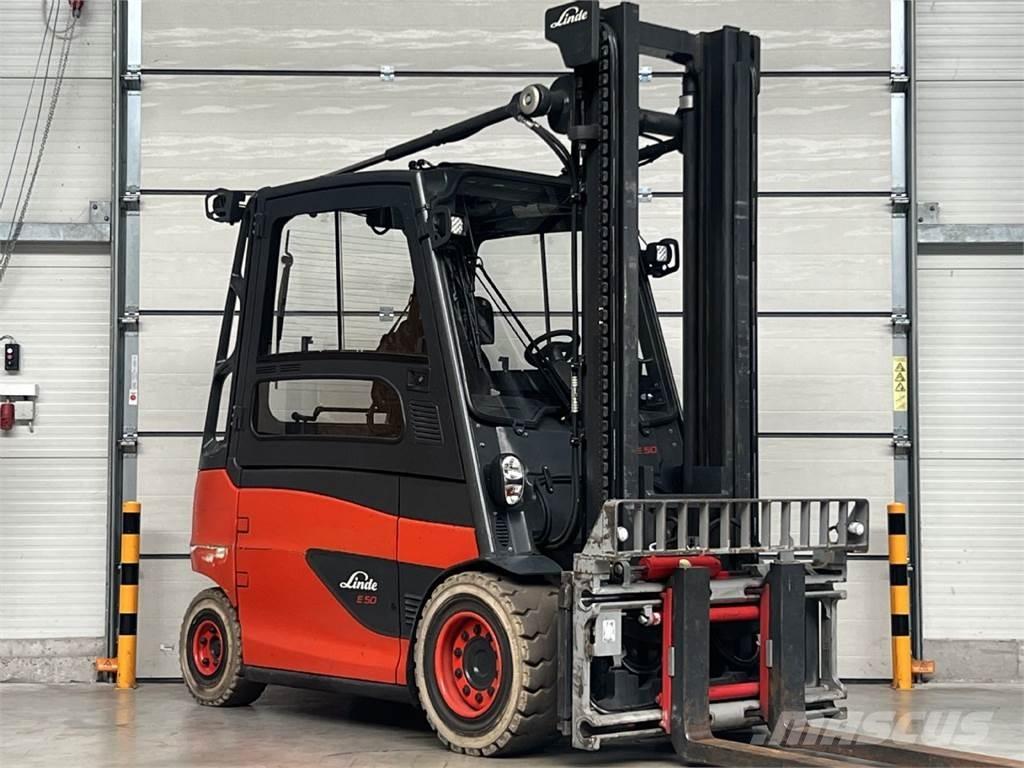 Linde E50HL-01 / 600 電動堆高機