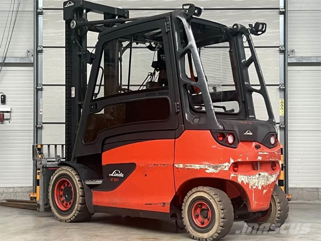 Linde E50HL-01 / 600 電動堆高機