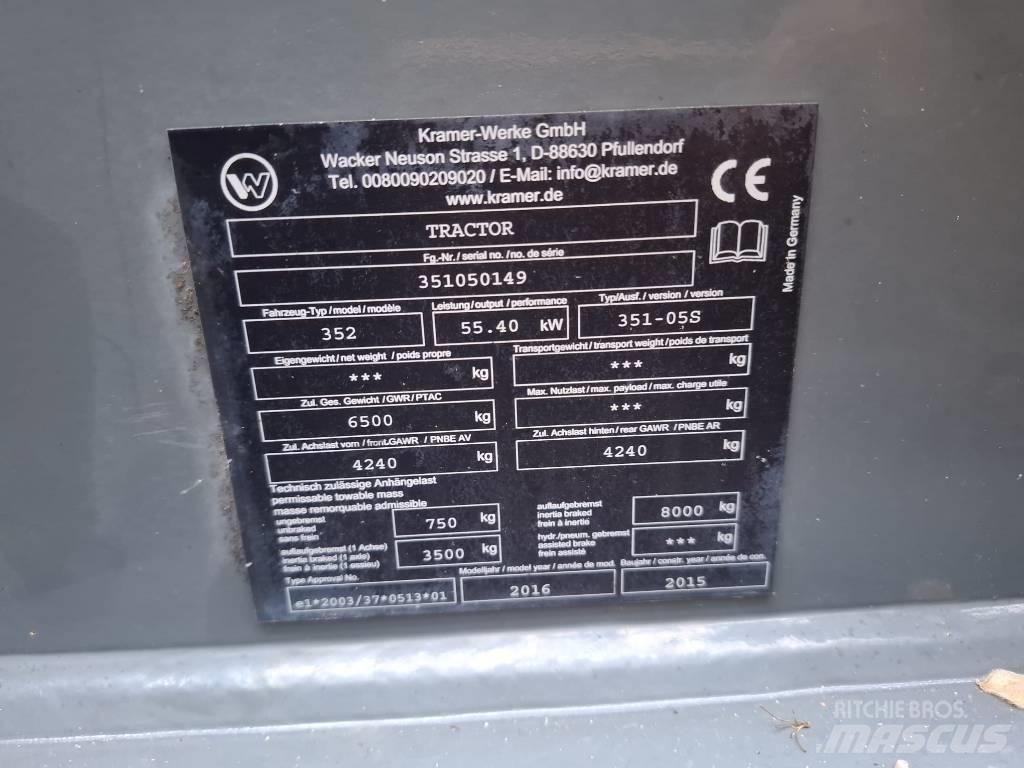 Kramer 8085 輪胎式裝載機