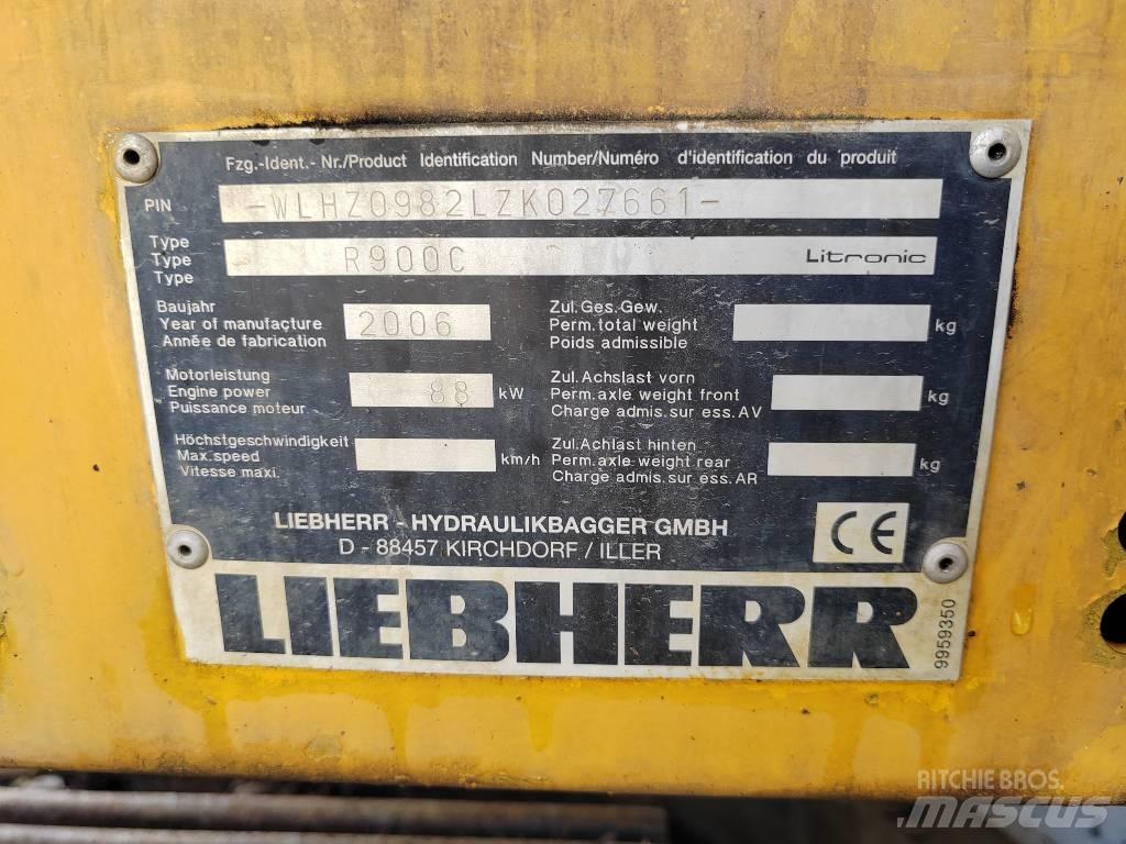 Liebherr R 900 C 履帶式 挖土機/掘鑿機/挖掘機