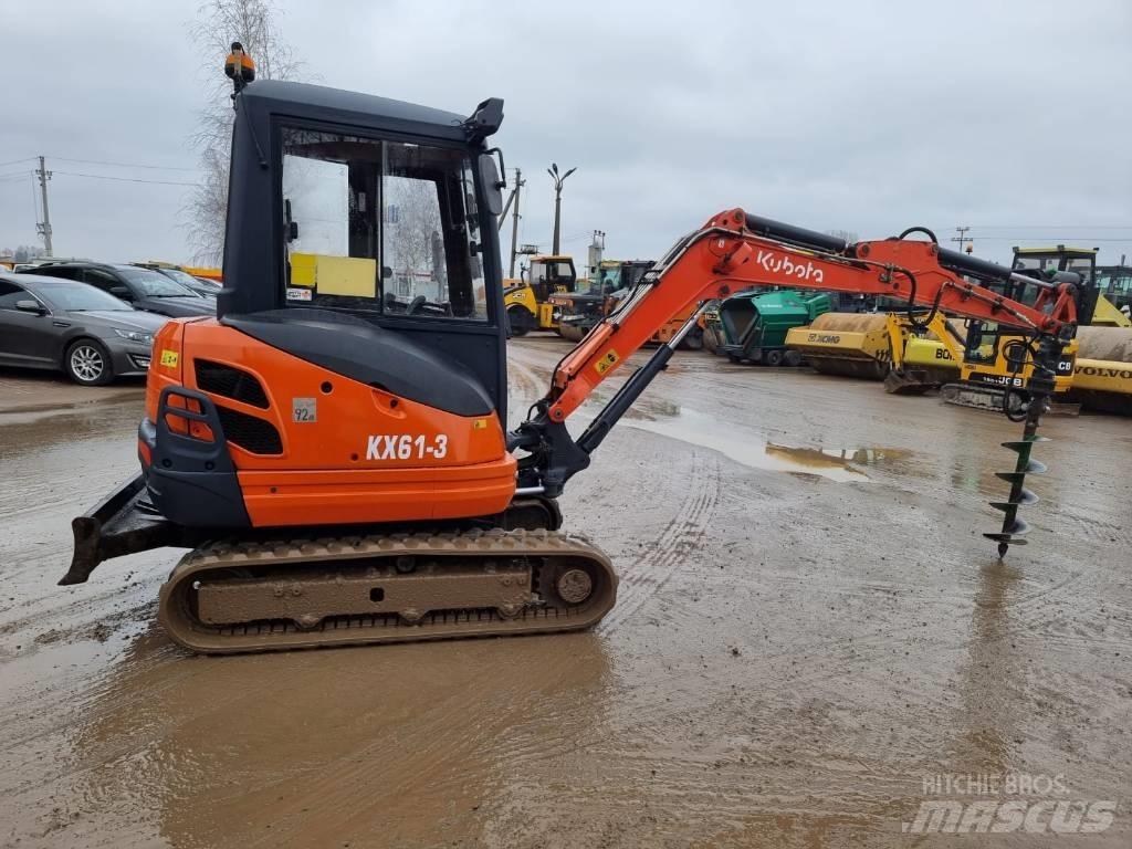 Kubota KX 61-3 小型挖土機/掘鑿機<7t(小型挖掘機)