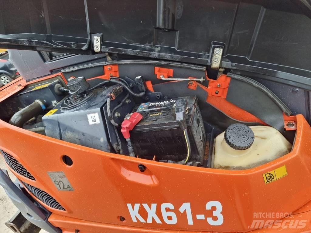 Kubota KX 61-3 小型挖土機/掘鑿機<7t(小型挖掘機)