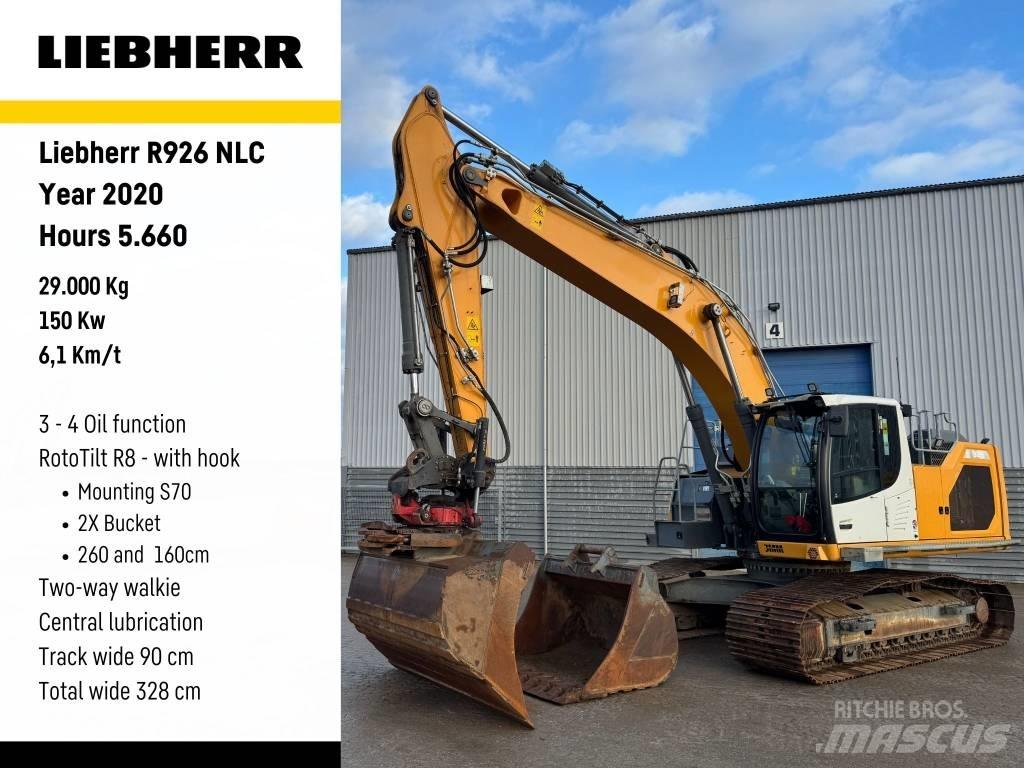 Liebherr R 926 履帶式 挖土機/掘鑿機/挖掘機