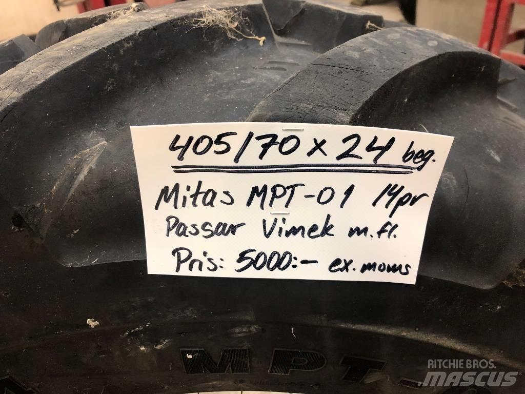 Mitas 405/70x24 輪胎、車輪和輪圈