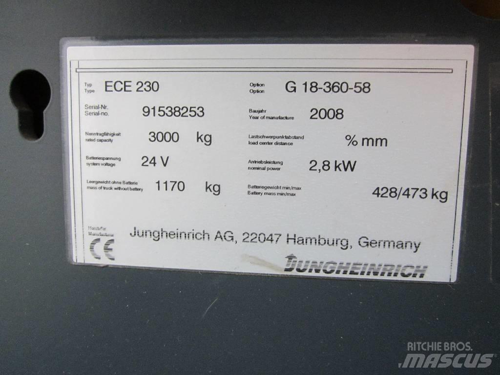 Jungheinrich ECE230 電動堆高機