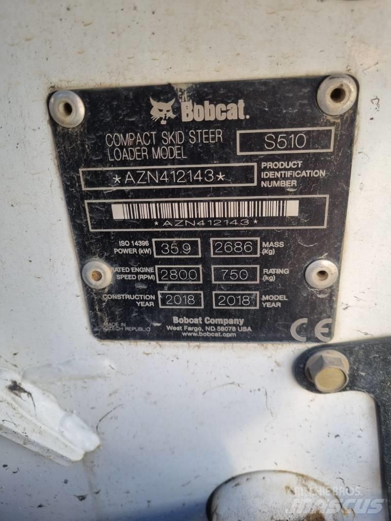 Bobcat S 510 滑移轉向裝載機