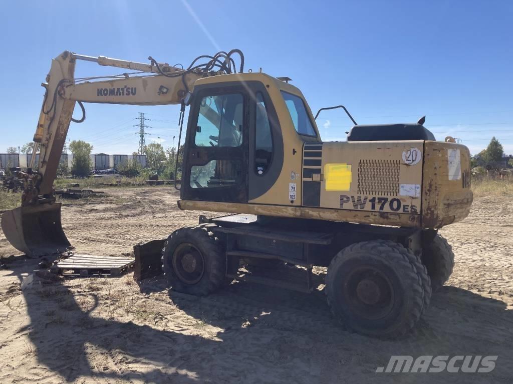Komatsu PW 170-6 旋轉式挖土機/掘鑿機/挖掘機