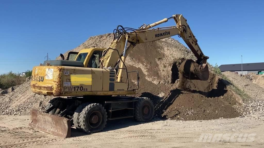 Komatsu PW 170-6 旋轉式挖土機/掘鑿機/挖掘機