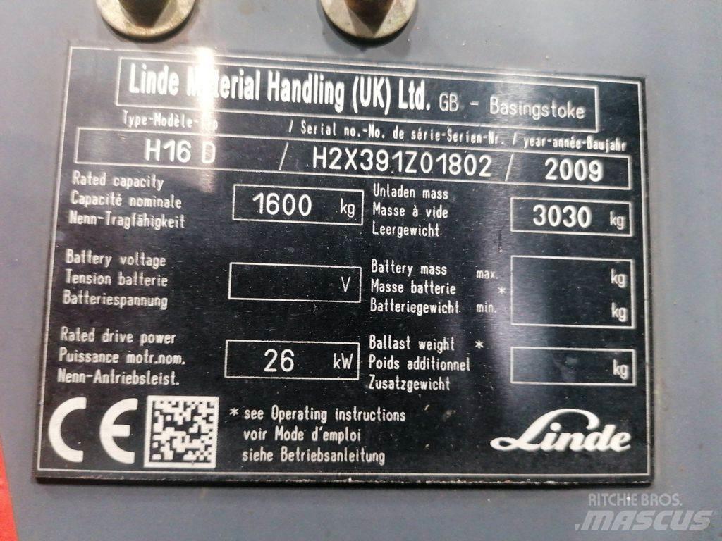 Linde H16D 柴油卡車