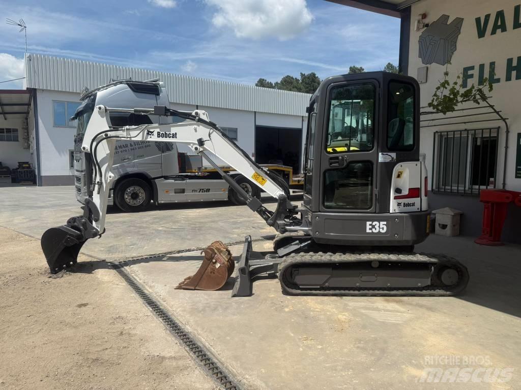 Bobcat E 35 EM, E35 小型挖土機/掘鑿機<7t(小型挖掘機)