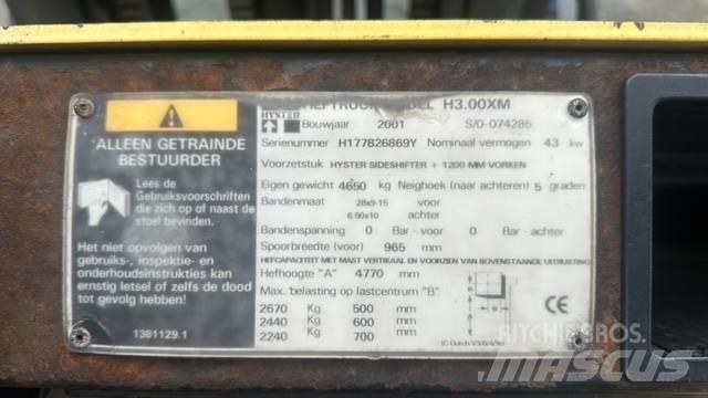 Hyster 3.00 XM 柴油卡車