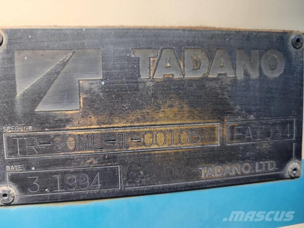 Tadano TR 80 M-1 越野起重機