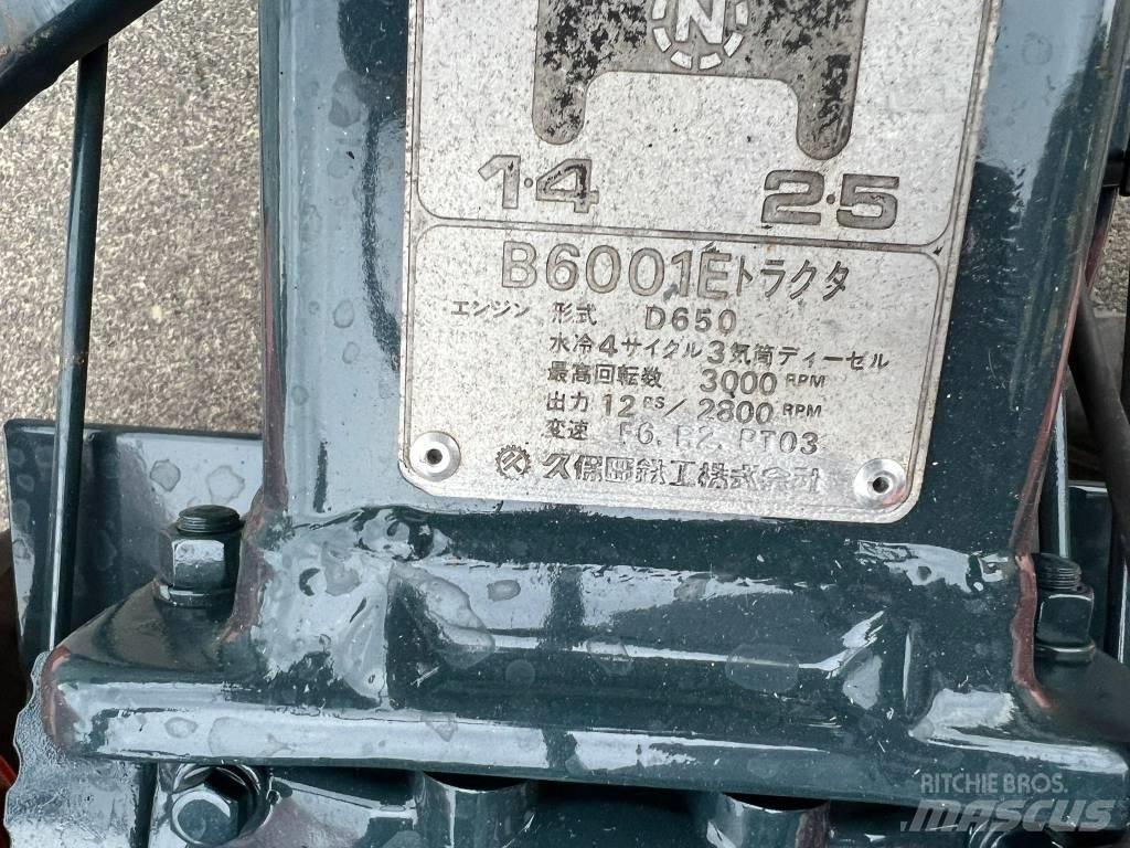 Kubota B 6001E 曳引機