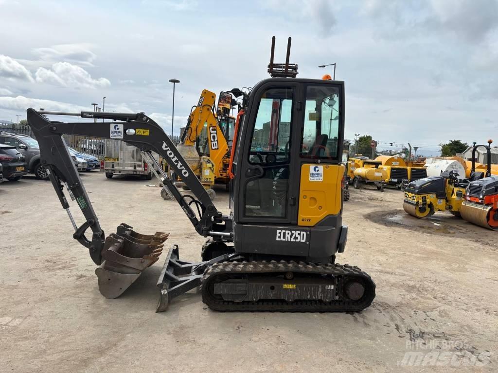 Volvo ECR 25 D 小型挖土機/掘鑿機<7t(小型挖掘機)