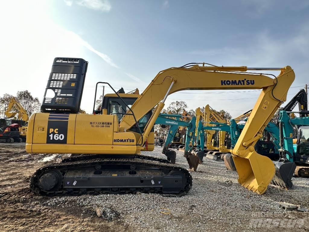 Komatsu PC 160 履帶式 挖土機/掘鑿機/挖掘機