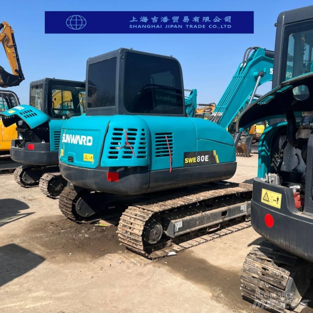 Sunward SWE 80 中型挖土機/掘鑿機/挖掘機 7t-12t
