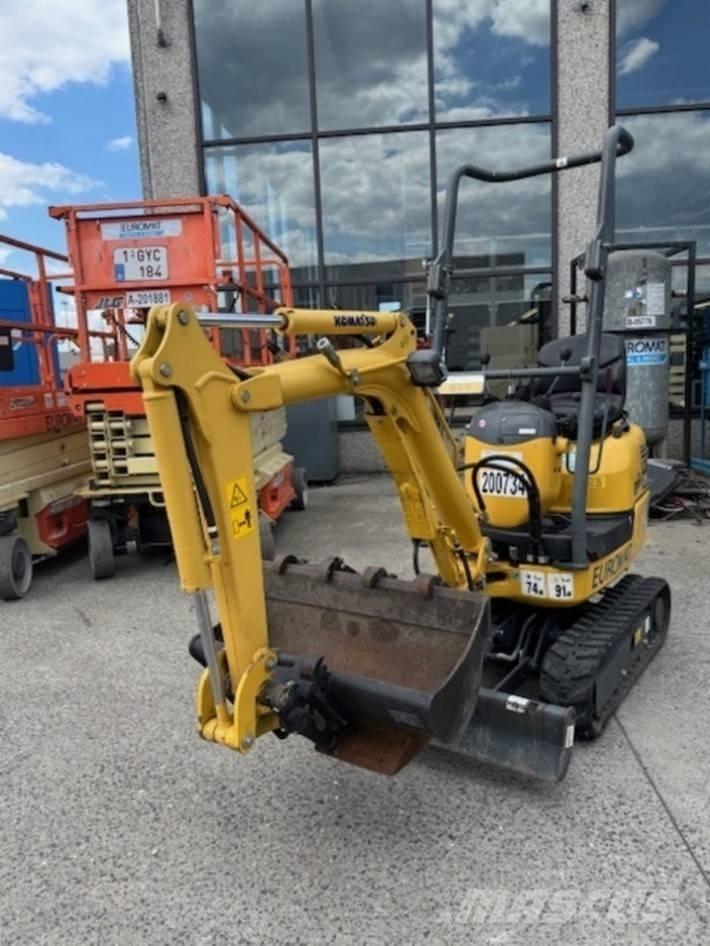 Komatsu PC 09-1 小型挖土機/掘鑿機<7t(小型挖掘機)