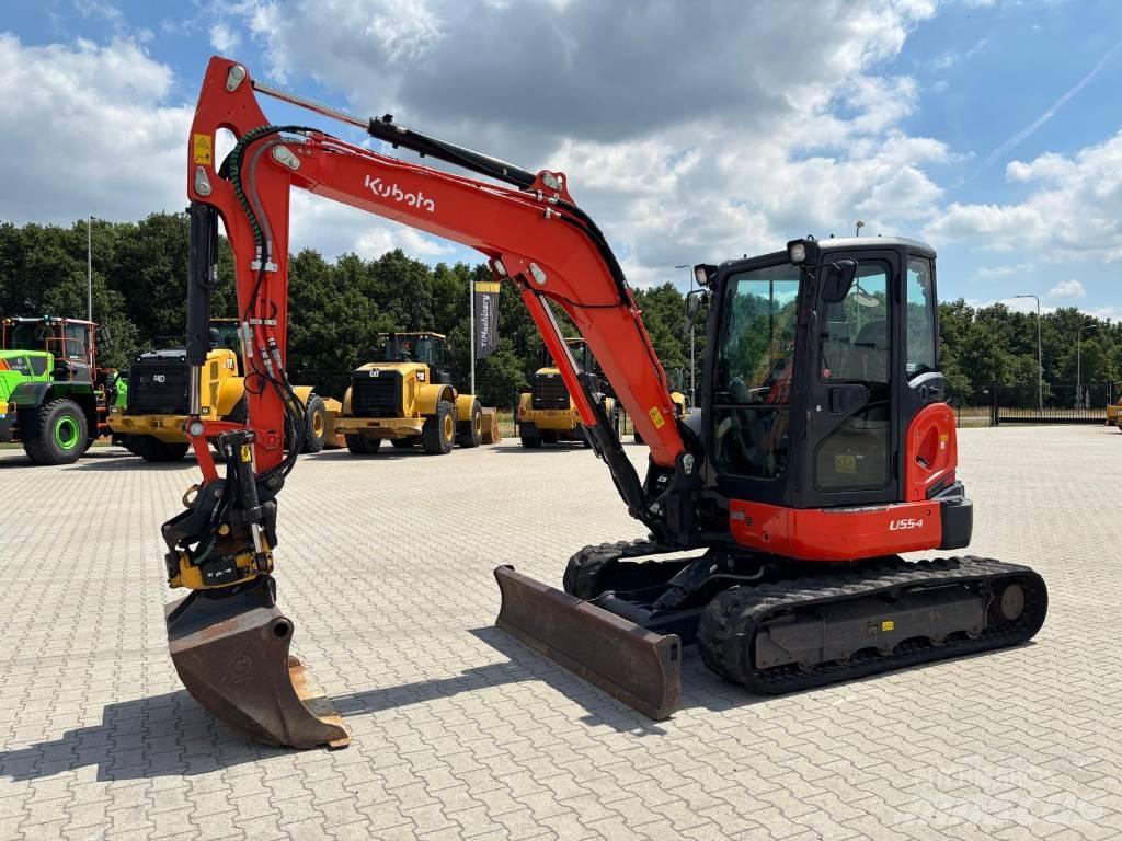 Kubota U 55-4 小型挖土機/掘鑿機<7t(小型挖掘機)